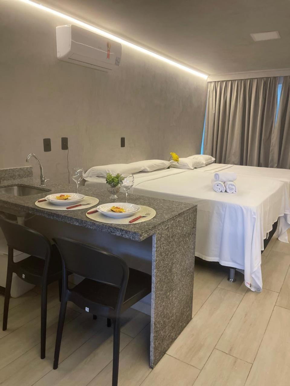 Blue Sunset Flats Beira Mar - Apt 217 Joao Pessoa Ngoại thất bức ảnh
